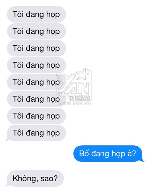 Tin nhắn hài hước từ những phụ huynh “xì teen” nhất quả đất ảnh 2 Tin nhắn hài hước từ những phụ huynh “xì teen” nhất quả đất ảnh 2