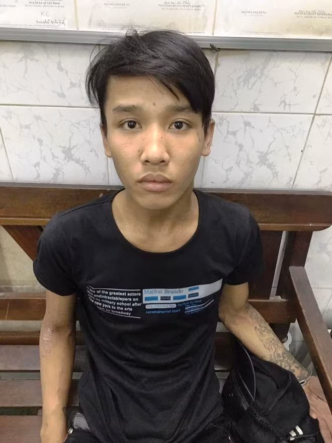 Hoàng tại công an phường Bến Nghé, quận 1