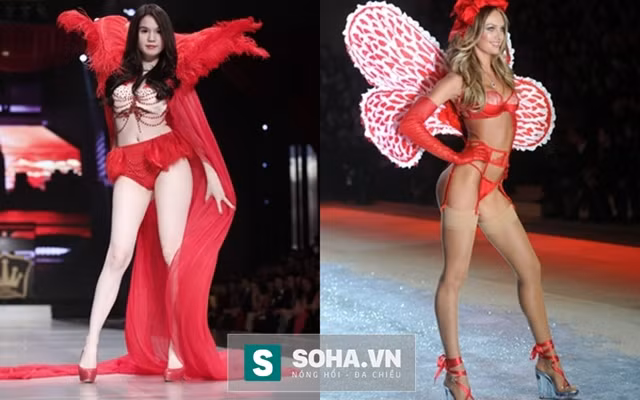  Đêm hội chân dài của Khắc Tiệp từng nhiều lần bị chỉ trích vì bắt chước Victorias Secret. 
