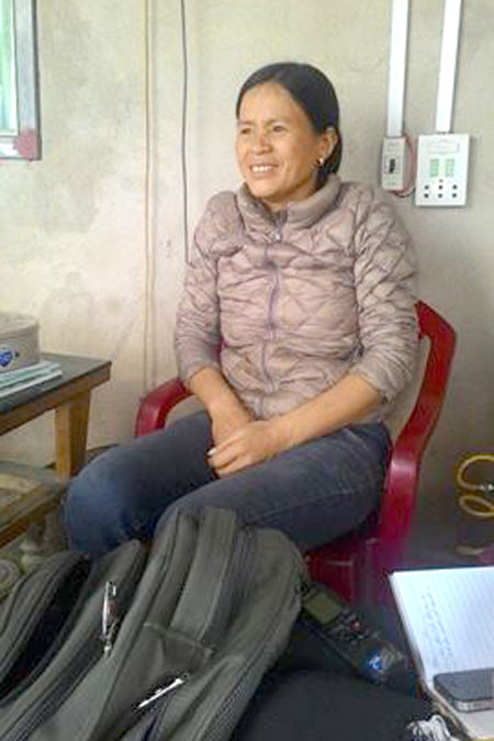 Chị Việt - người cứu vớt đối tượng Sáng. Chị Việt - người cứu vớt đối tượng Sáng.