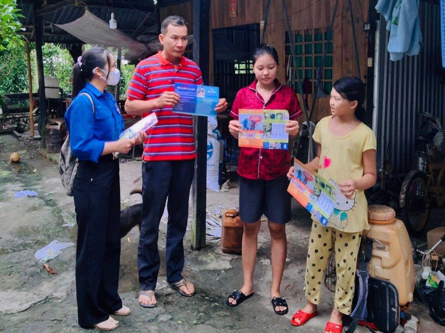 Trang có niềm yêu thích đặc biệt với hoạt động Đoàn. Trang có niềm yêu thích đặc biệt với hoạt động Đoàn.