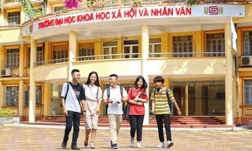 Sinh viên Trường ĐH Khoa học Xã hội và Nhân văn (ĐH Quốc gia Hà Nội). Ảnh: NTCC Sinh viên Trường ĐH Khoa học Xã hội và Nhân văn (ĐH Quốc gia Hà Nội). Ảnh: NTCC