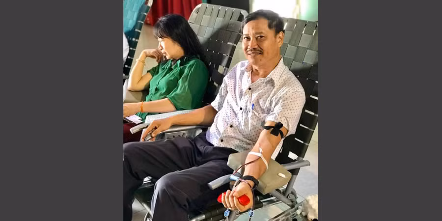 Thầy giáo 24 lần hiến máu cứu người