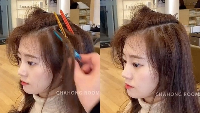 Hô biến mái tóc bết thành phồng bồng bềnh để nàng tỏa sáng lung linh bên chàng trong ngày Valentine