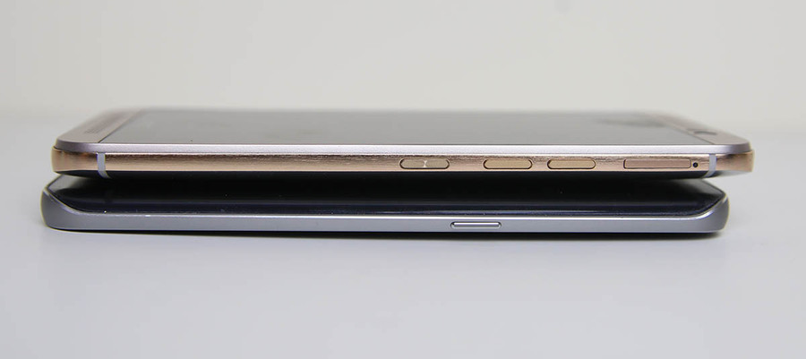 So sánh Galaxy S6 edge và HTC One M9 ảnh 2 So sánh Galaxy S6 edge và HTC One M9