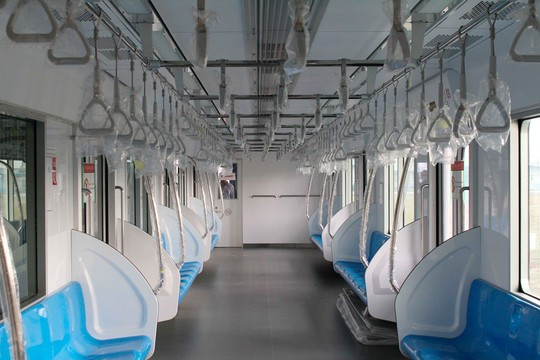 Cận cảnh bên trong tàu điện ngầm đầu tiên của Việt Nam ảnh 6 Cận cảnh bên trong tàu điện ngầm đầu tiên của Việt Nam