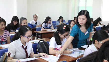 Bài thi tổ hợp: Lưu ‎‎ý quan trọng với cán bộ coi thi