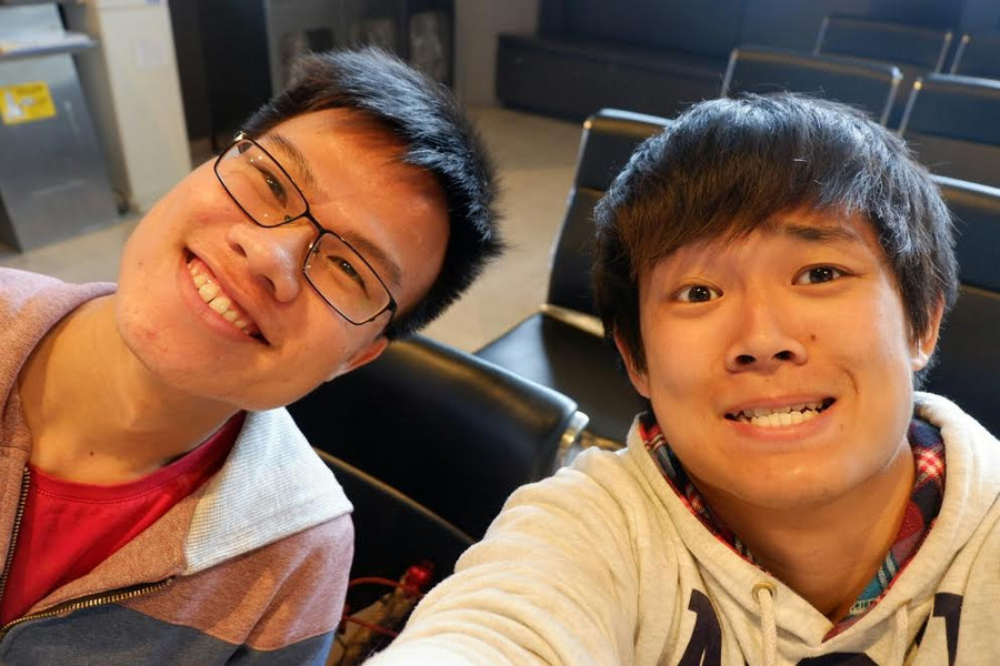 Đỗ Xuân Việt và người bạn Nhật Bản