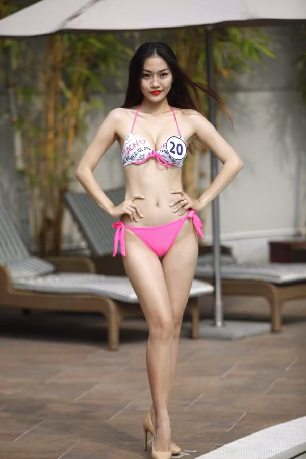 33 thí sinh tranh suất thi Miss World khoe hình thể với bikini 9