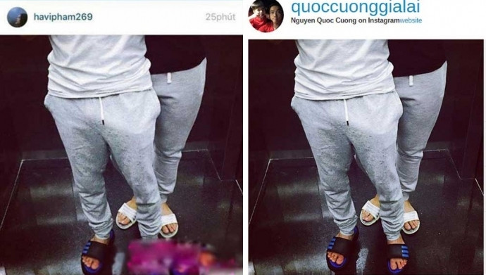 Hình ảnh chia sẻ trên Instagram của Cường Đô La và Hạ Vi ute6ue6y-1626