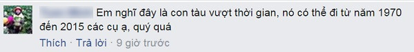 Nhiều ý kiến bình luận hài hước về màu sắc của mẫu tàu.