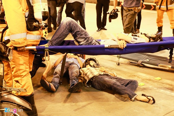 Cứu 60 người, dập lửa trong hầm vượt sông Sài Gòn