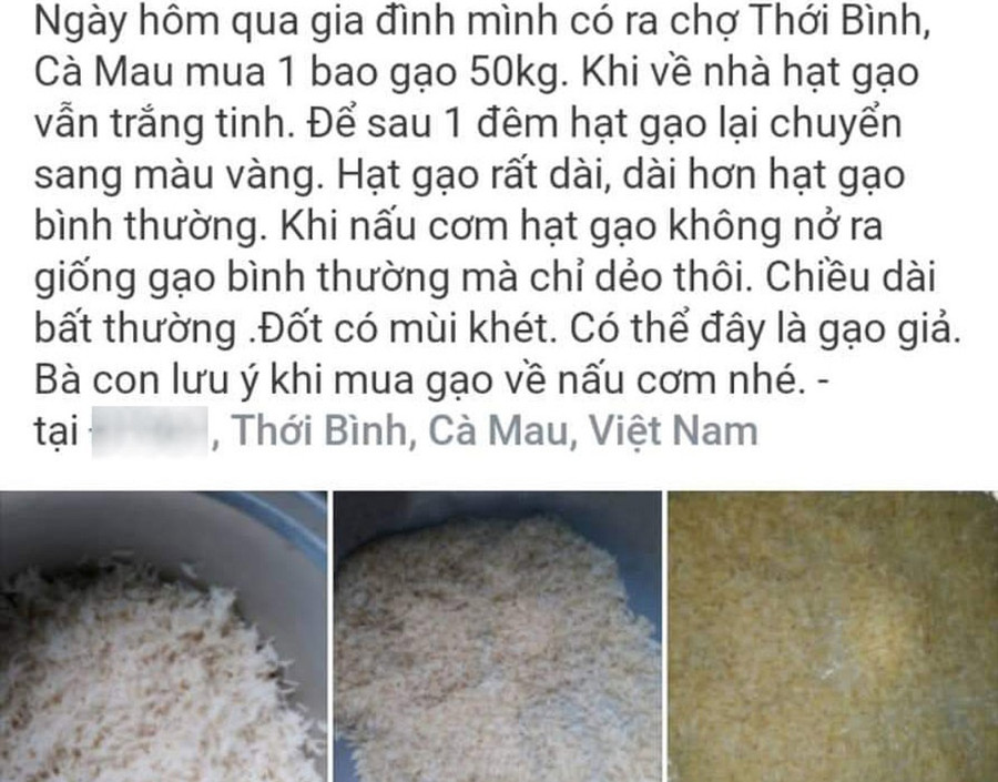 Thông tin được chủ tài khoản D.T đăng lên mạng xã hội. Ảnh chụp màn hình.