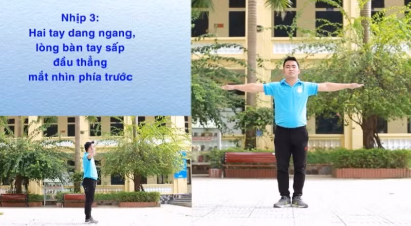 Với những video bài giảng môn Giáo dục thể chất trực quan sinh động của thầy Thư, học sinh tỏ ra thích thú.