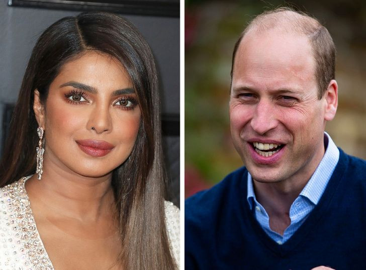 Priyanka Chopra Jonas và Hoàng tử William, 38 tuổi.