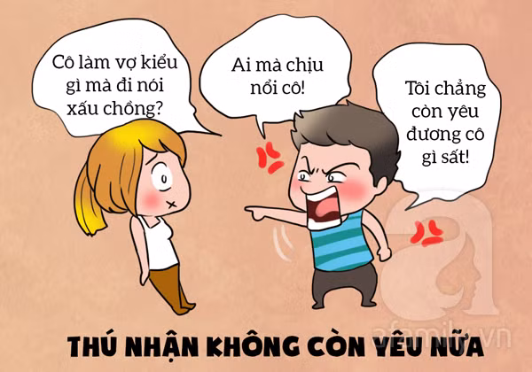 Hành động có hại cho hôn nhân.