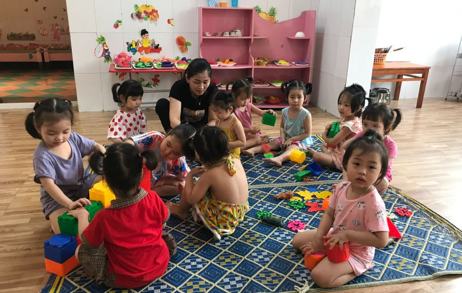 Giờ học của trẻ Trường mầm non Họa My, Tp Vinh, tỉnh Nghệ An. Giờ học của trẻ Trường mầm non Họa My, Tp Vinh, tỉnh Nghệ An.