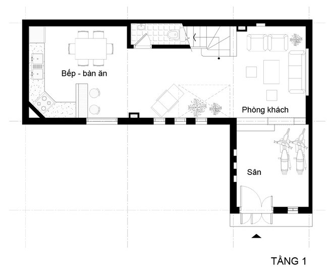 Ngôi nhà với màu đỏ may mắn ảnh 11