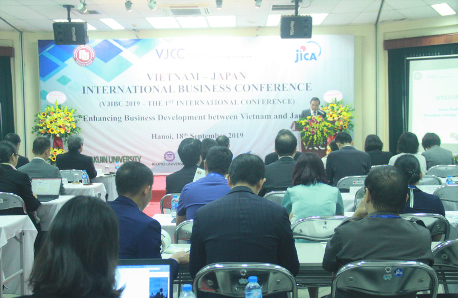 Hội thảo quốc tế lần thứ nhất về hợp tác kinh doanh Việt Nam – Nhật Bản. Hội thảo quốc tế lần thứ nhất về hợp tác kinh doanh Việt Nam – Nhật Bản.