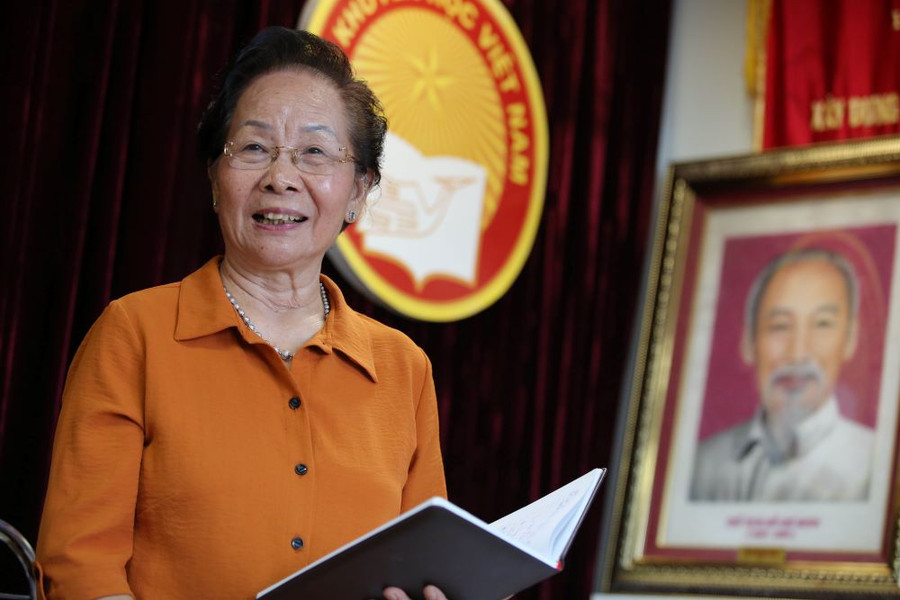 GS.TS Nguyễn Thị Doan phát biểu tại buổi làm việc. Ảnh: Kim Hiền GS.TS Nguyễn Thị Doan phát biểu tại buổi làm việc. Ảnh: Kim Hiền