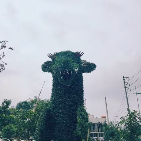 Nhung con rong trang tri Tet co hinh dang ky la nhat Viet Nam - Anh 5