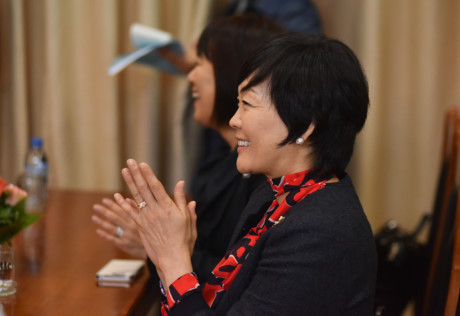 Buoi chieu ban ron cua De nhat phu nhan Nhat Ban tai Ha Noi - Anh 4