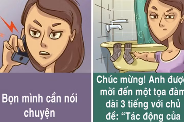 Lời của hội con gái bị "méo mó" thế nào khi qua tai con trai