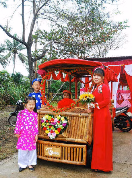 Chu re dung xe o to dien bang tre ruoc dau sieu doc dao o Quang Nam - Anh 6