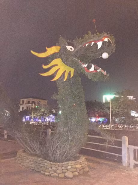 Nhung con rong trang tri Tet co hinh dang ky la nhat Viet Nam - Anh 6