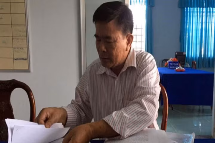 Ông Lê Khả Đoàn - nguyên phó Chánh Thanh tra tỉnh Hậu Giang. Ảnh:GT