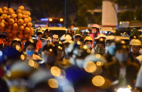 Canh ket xe khong loi thoat o Sai Gon - Anh 13