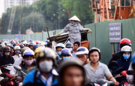 Canh ket xe khong loi thoat o Sai Gon - Anh 2