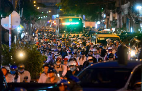 Canh ket xe khong loi thoat o Sai Gon - Anh 11