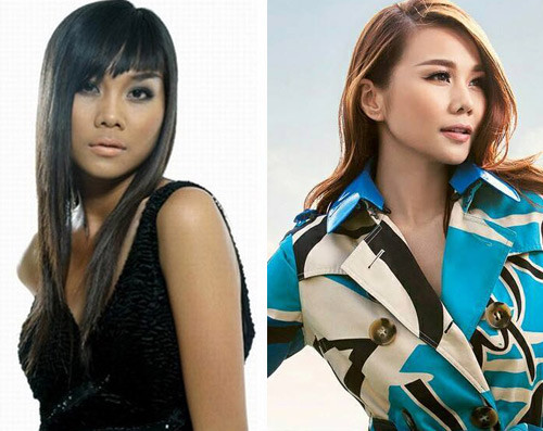 Thanh Hằng sau khi đăng quang "Hoa hậu Phụ nữ Việt Nam qua ảnh" chưa chọn được phong cách làm đẹp để làm bật nhan sắc. Theo thời gian, nữ người mẫu trở thành một trong những biểu tượng của nét đẹp cá tính, sắc sảo trong showbiz Việt. thanh-hang-8874-1429156137.jpg