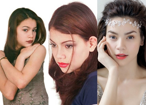 Hà Hồ ngày trước đã sở hữu vẻ đẹp sắc sảo nhưng có làn da ngăm đen và ngoại hình tròn trịa. Sau hơn 10 năm trở thành ca sĩ, cô đã sở hữu dáng vóc và nhan sắc nhiều người mơ ước. ha-ho-9664-1429087138.jpg