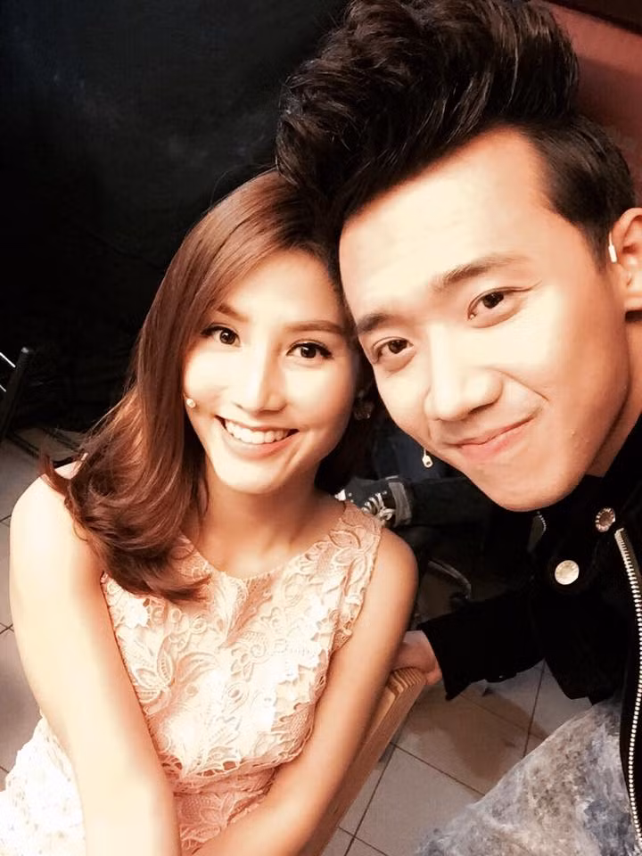 Minh Hằng hở lưng cưỡi đà điểu, Trấn Thành 