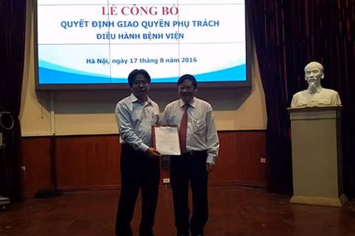 Quyết định bổ nhiệm người đứng đầu Bệnh viện Việt Đức