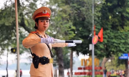 Phân luồng giao thông phục vụ bầu cử Quốc hội, HĐND và đón khách quốc tế ảnh 1