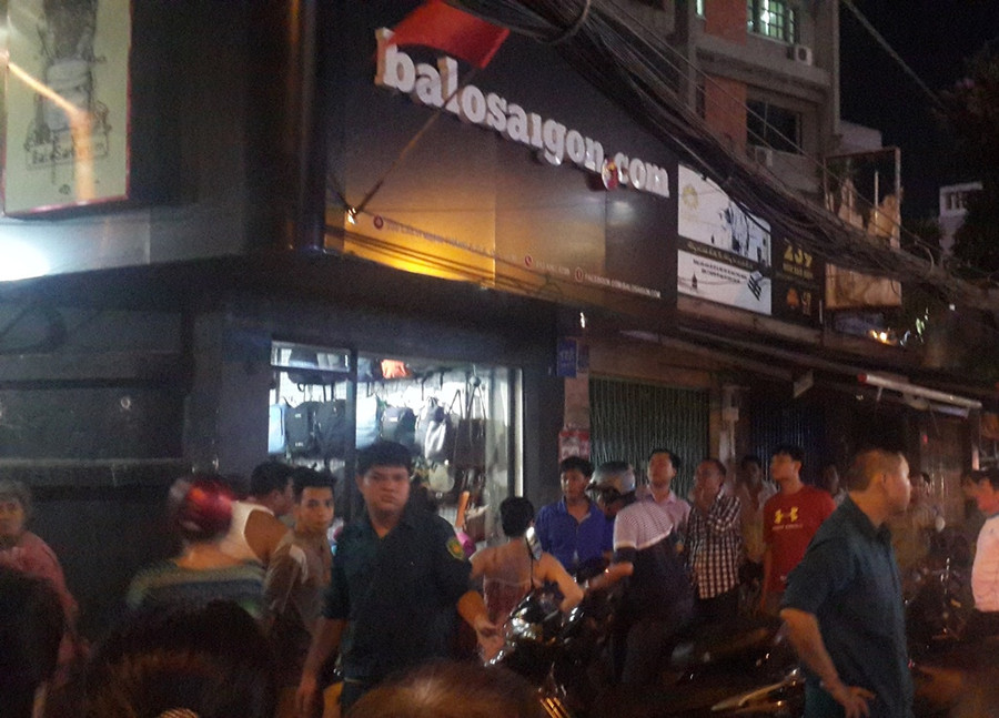 Vay "nóng" tiền giang hồ, cô gái đi cướp để lấy tiền trả nợ ảnh 2 Cửa hàng ba lô nơi xảy ra vụ cướp