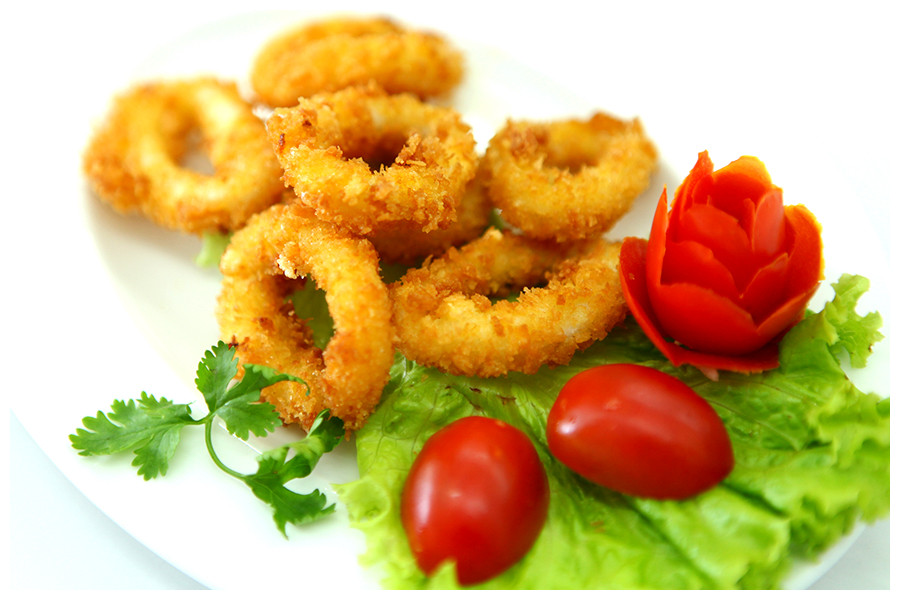 Món ăn này rất ngon và bổ dưỡng. mực