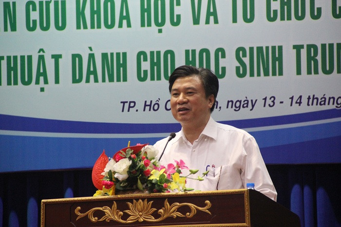 Thứ trưởng Nguyễn Hữu Độ phát biểu khai mạc chương trình tập huấn