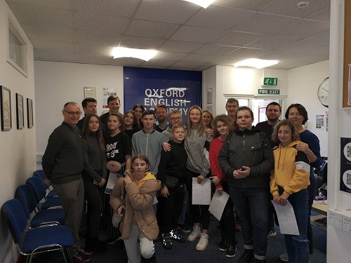 Học viên châu Âu học tại OEA Oxford Học viên châu Âu học tại OEA Oxford