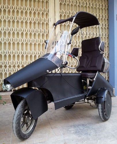 5 chiếc xe tự chế độc của người Việt năm 2014 ảnh 3 5 chiếc xe tự chế độc của người Việt năm 2014 ảnh 3