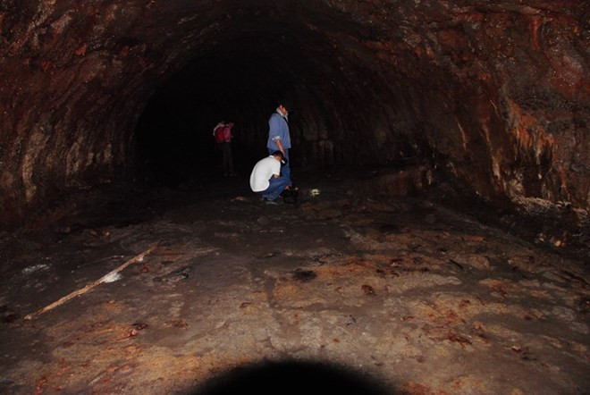 Hang động rộng rãi, có thể xây dựng thành điểm du lịch hấp dẫn