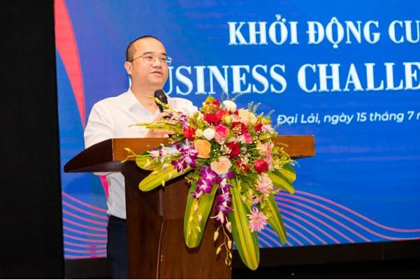 PGS.TS Nguyễn Trúc Lê, Hiệu trưởng Trường Đại học Kinh tế - Đại học Quốc gia Hà Nội phát biểu tại lễ khởi động Cuộc thi Business Challenges (BC) mùa 6. PGS.TS Nguyễn Trúc Lê, Hiệu trưởng Trường Đại học Kinh tế - Đại học Quốc gia Hà Nội phát biểu tại lễ khởi động Cuộc thi Business Challenges (BC) mùa 6.