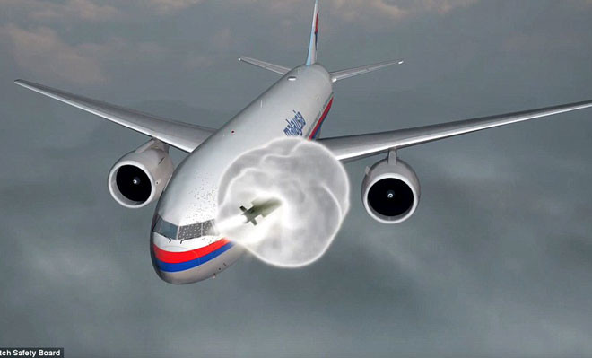 Các nhà điều tra Hà Lan tung video bằng chứng chứng minh quả tên lửa Buk đã phát nổ chỉ cách buồng lái hơn 10cm.