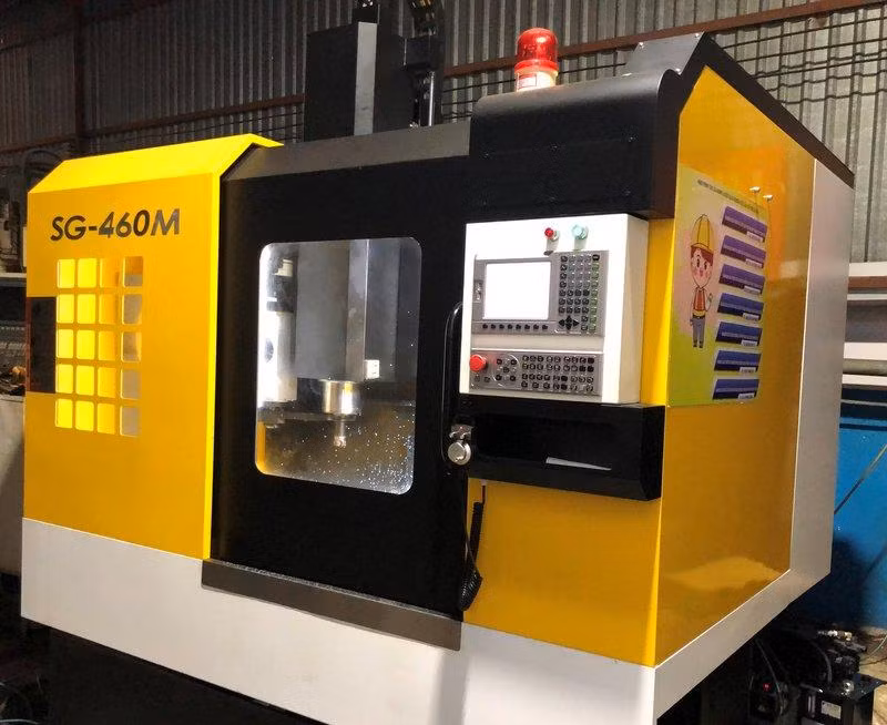 Sản phẩm máy phay CNC trục đứng hoàn thiện của nhóm các nhà khoa học Việt Nam.