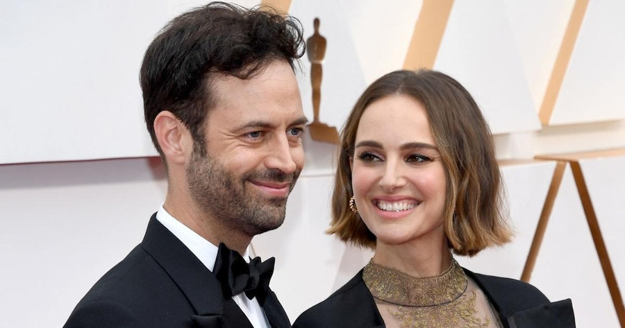 Natalie Portmand và Benjamin Millepied. Natalie Portmand và Benjamin Millepied.