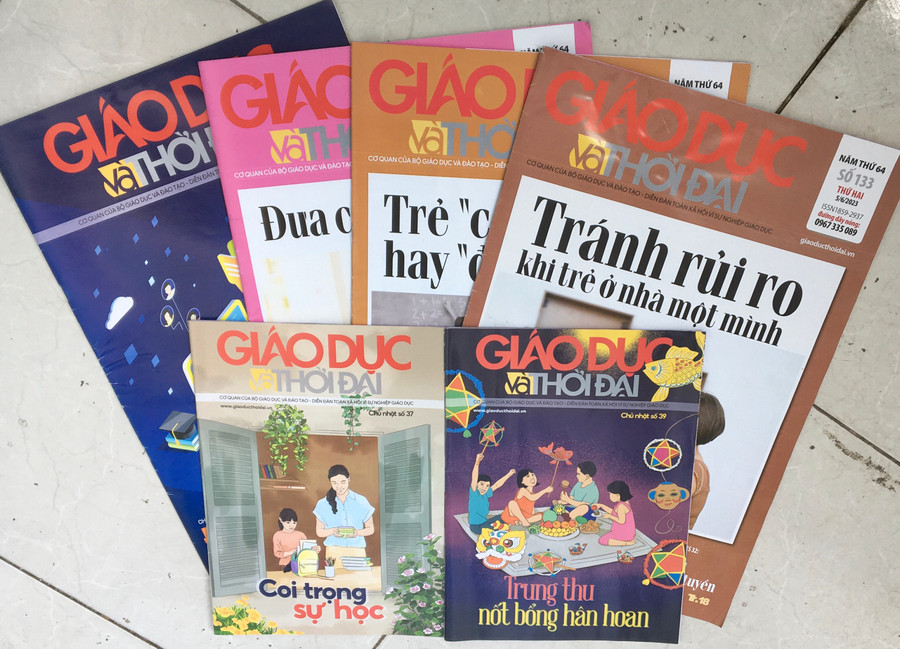 Một số ấn phẩm của Báo GD&TĐ. Một số ấn phẩm của Báo GD&TĐ.