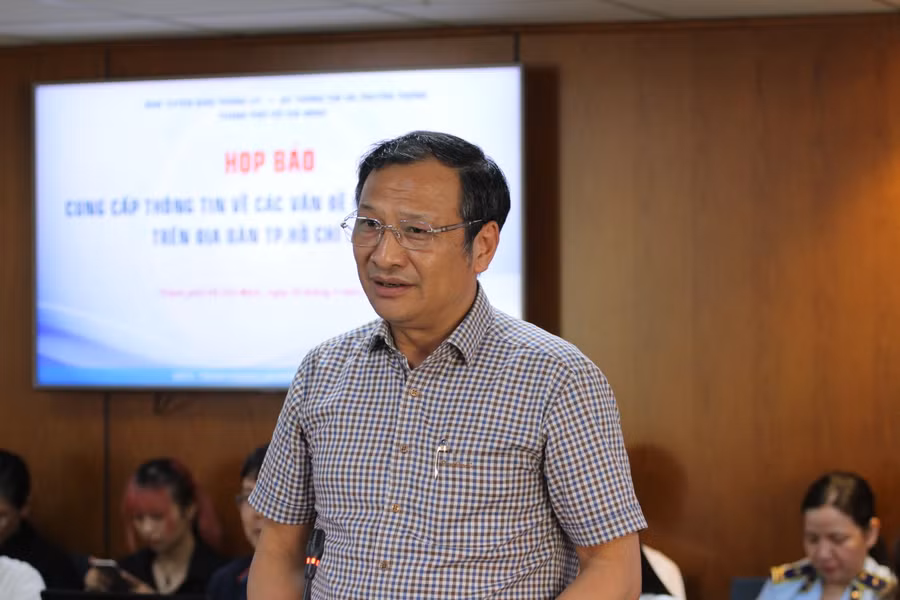 Ông Lê Hoài Nam - Phó Giám đốc Sở GD&amp;ĐT TPHCM. (Ảnh: Thành Nhân)